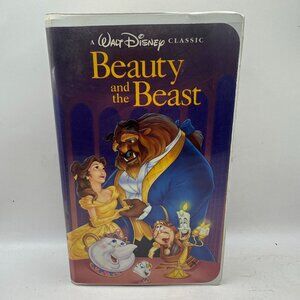 Walt Disney Classic Beauty And The Beast Black Diamond Edition VHS